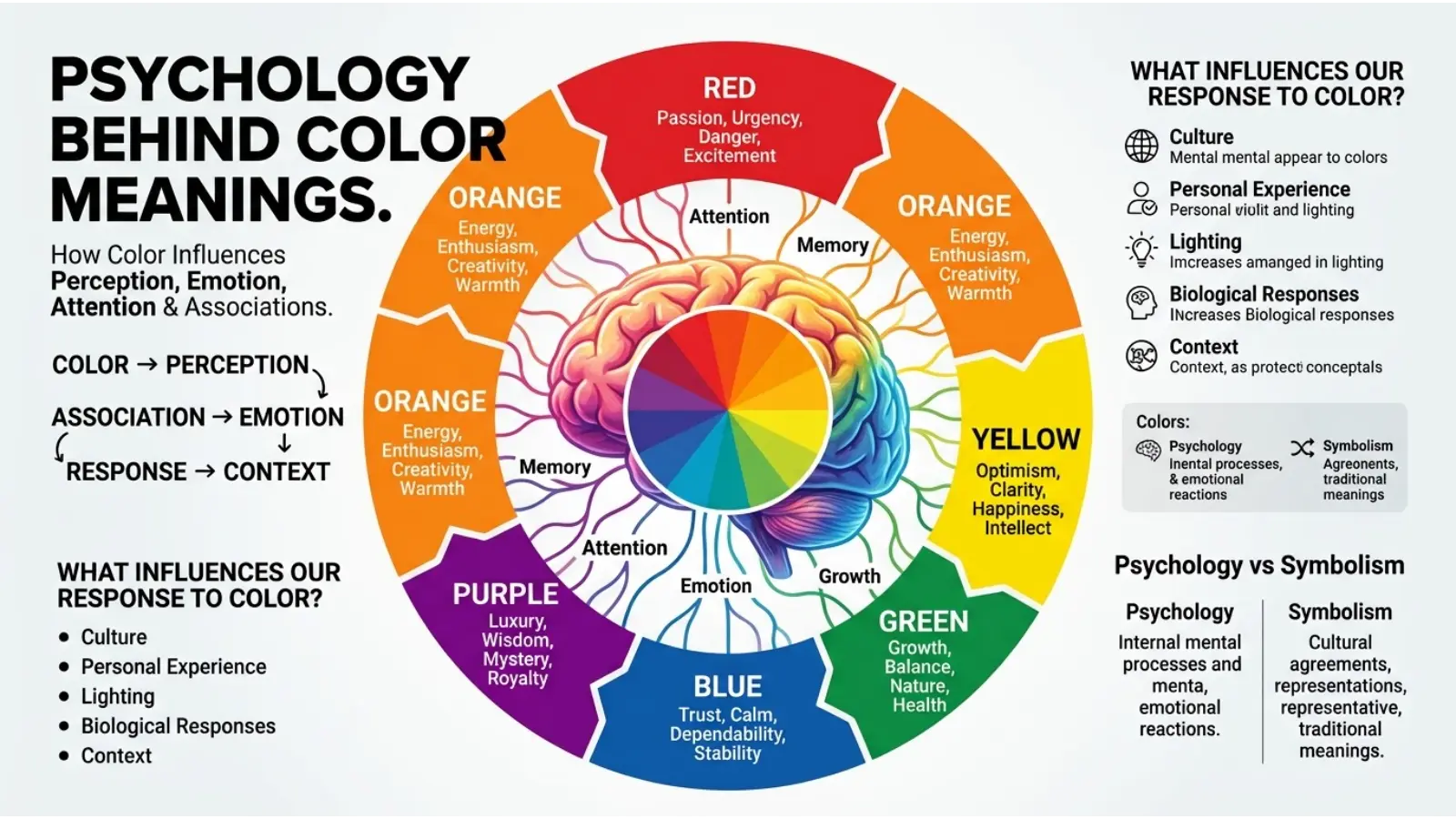 Psychology Behind Color Meanings
