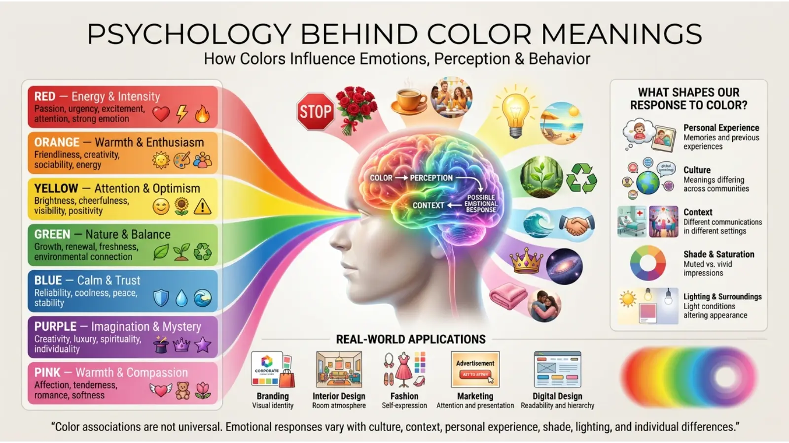 Color Theory Meanings: A Complete Guide to Colors