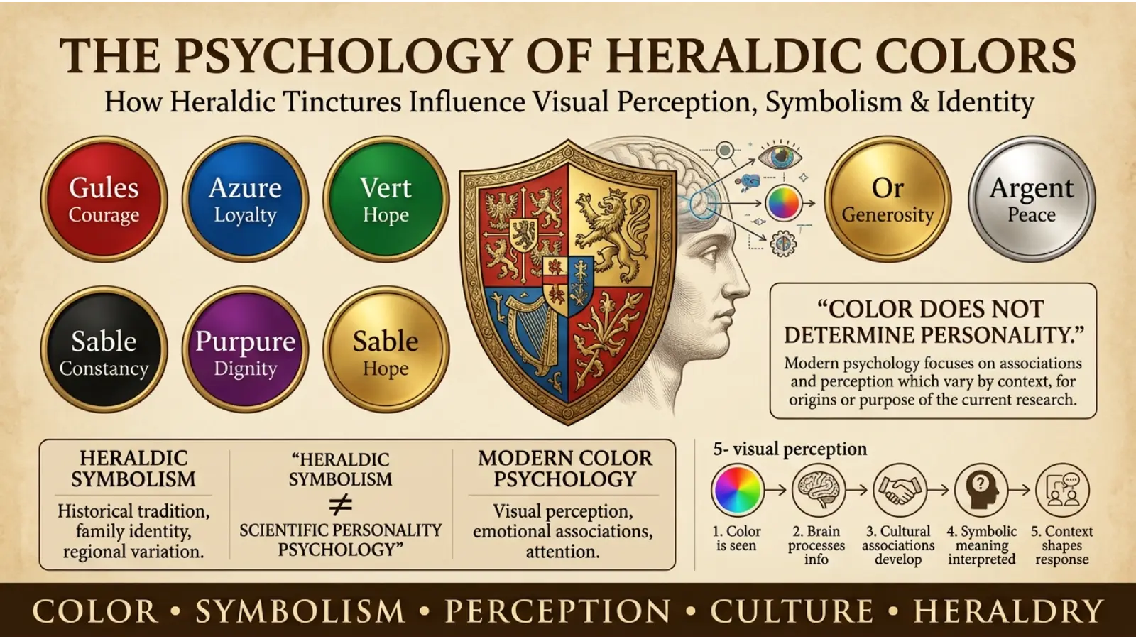 Psychology of Heraldic Colors