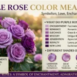 Purple Rose Color Meanings