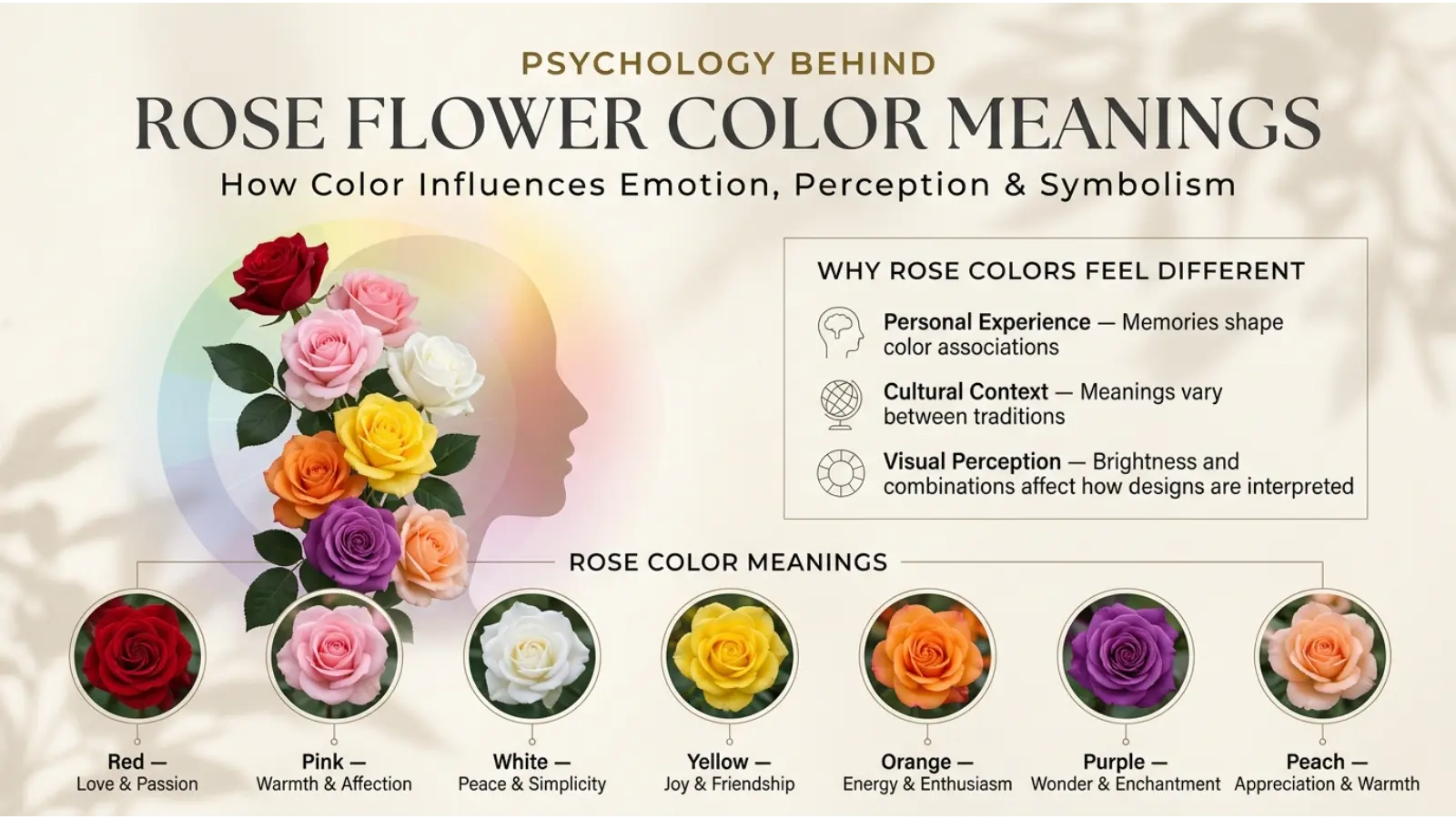 Rose Flower Color Meanings: What Each Color Says