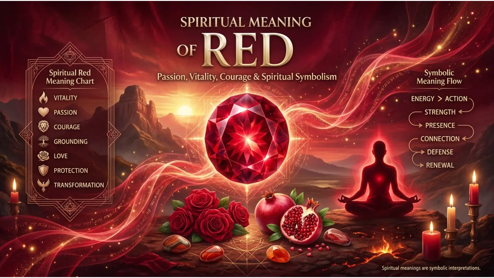 Spiritual Meaning of Red