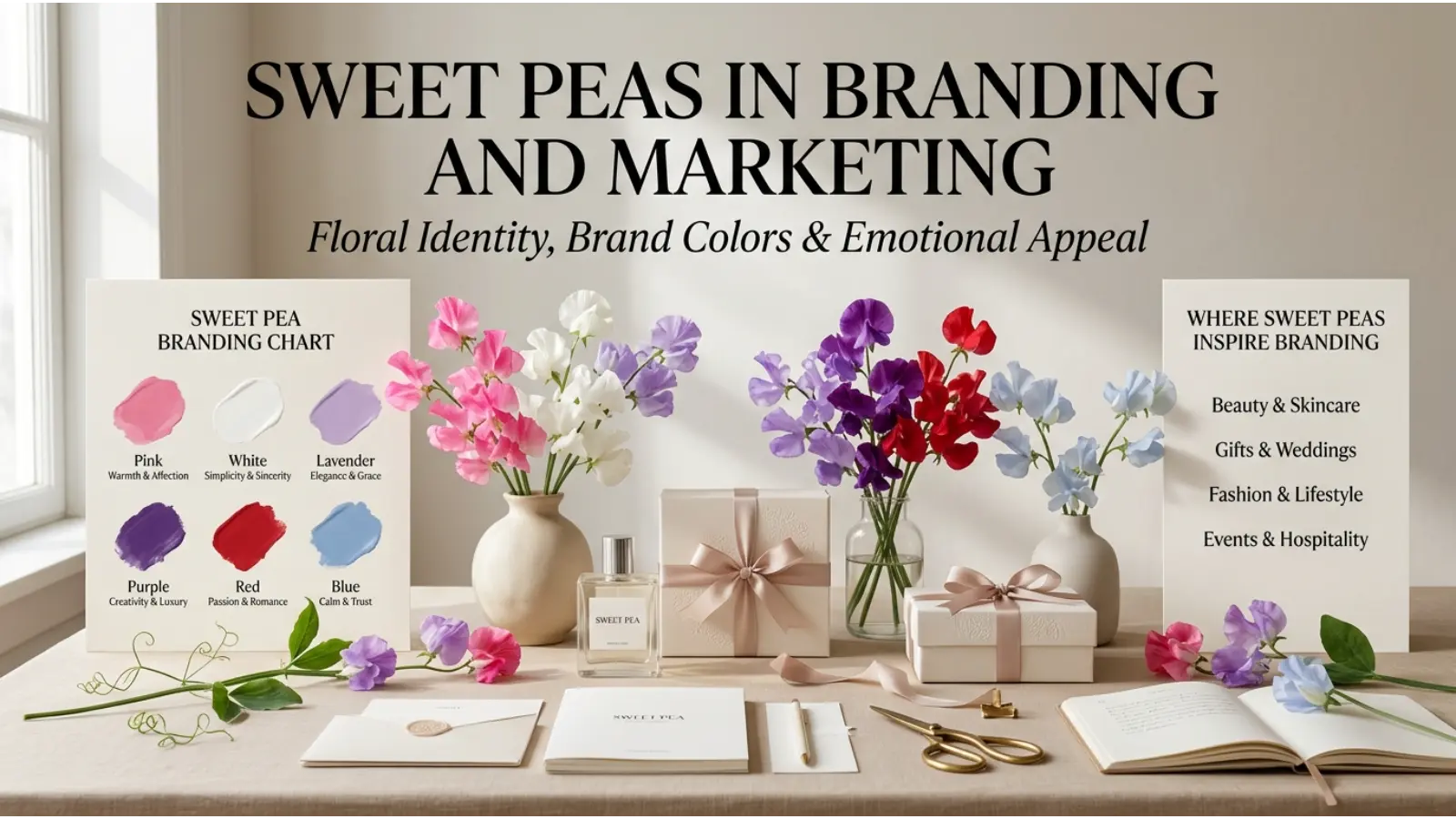 Sweet Pea Color Meanings: Symbolism, Love & Beauty