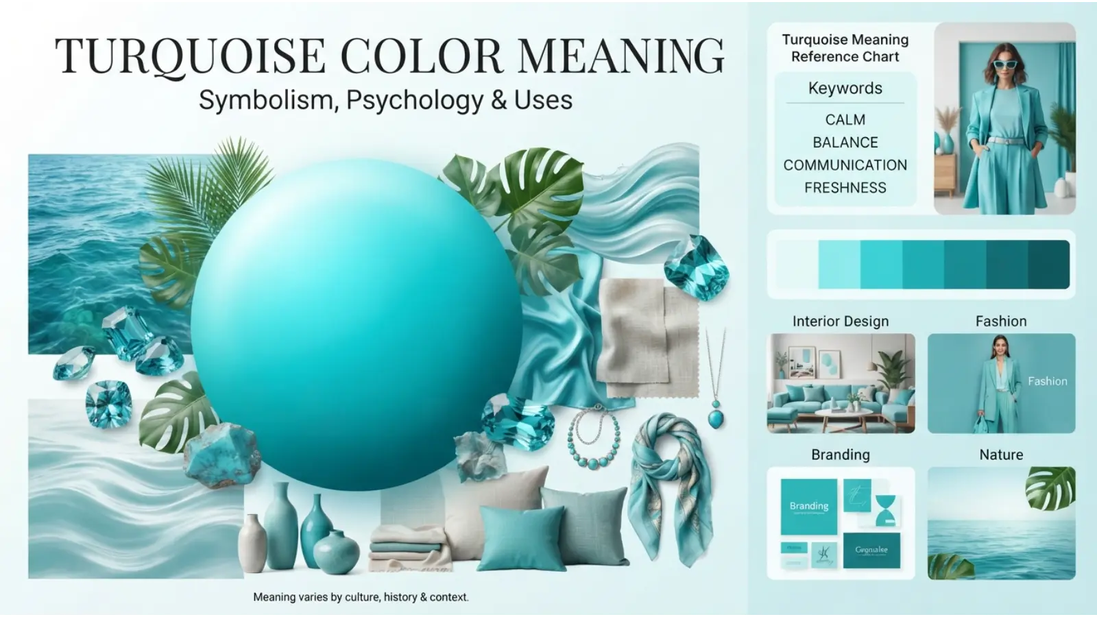 Turquoise Color Meanings